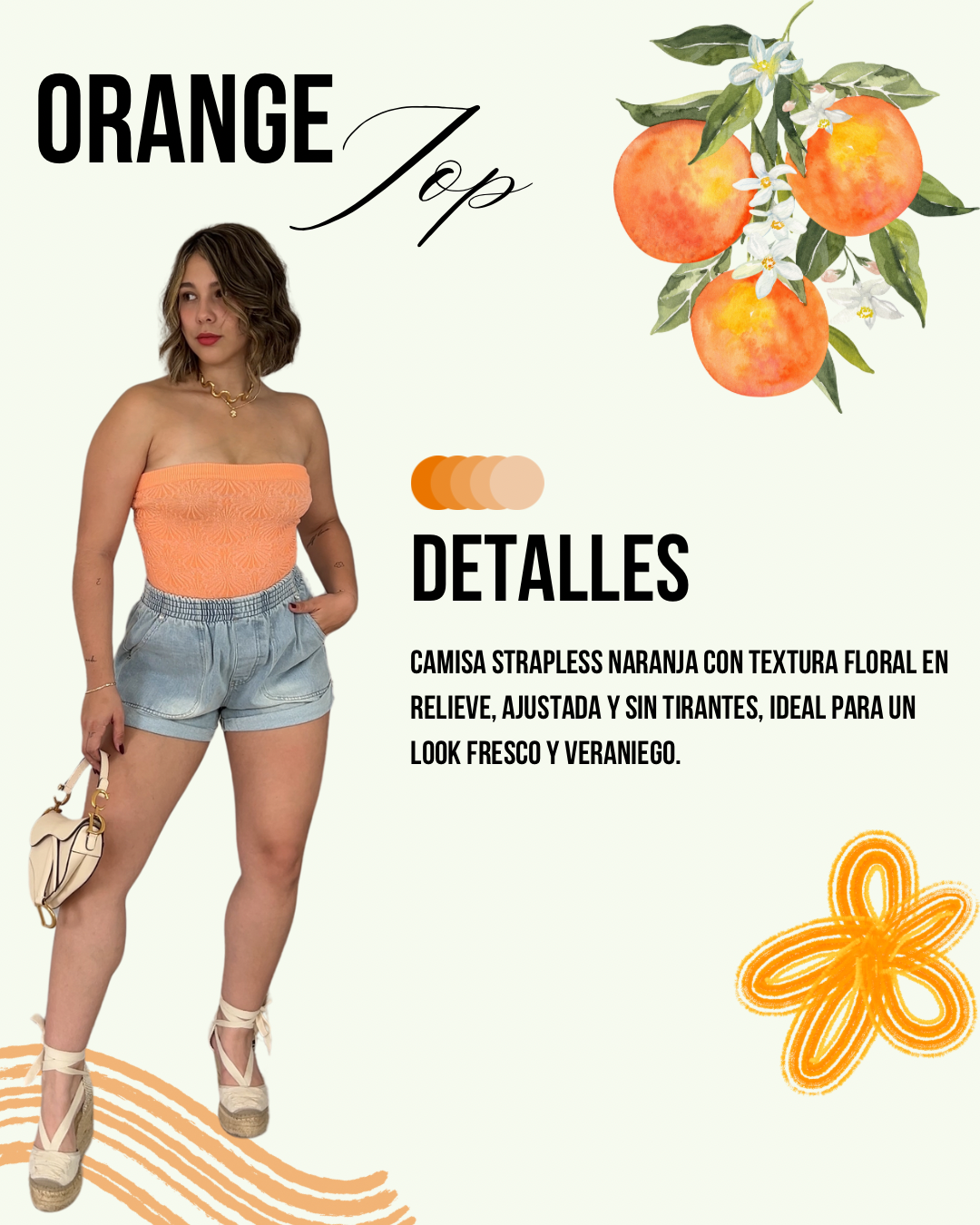Orange top