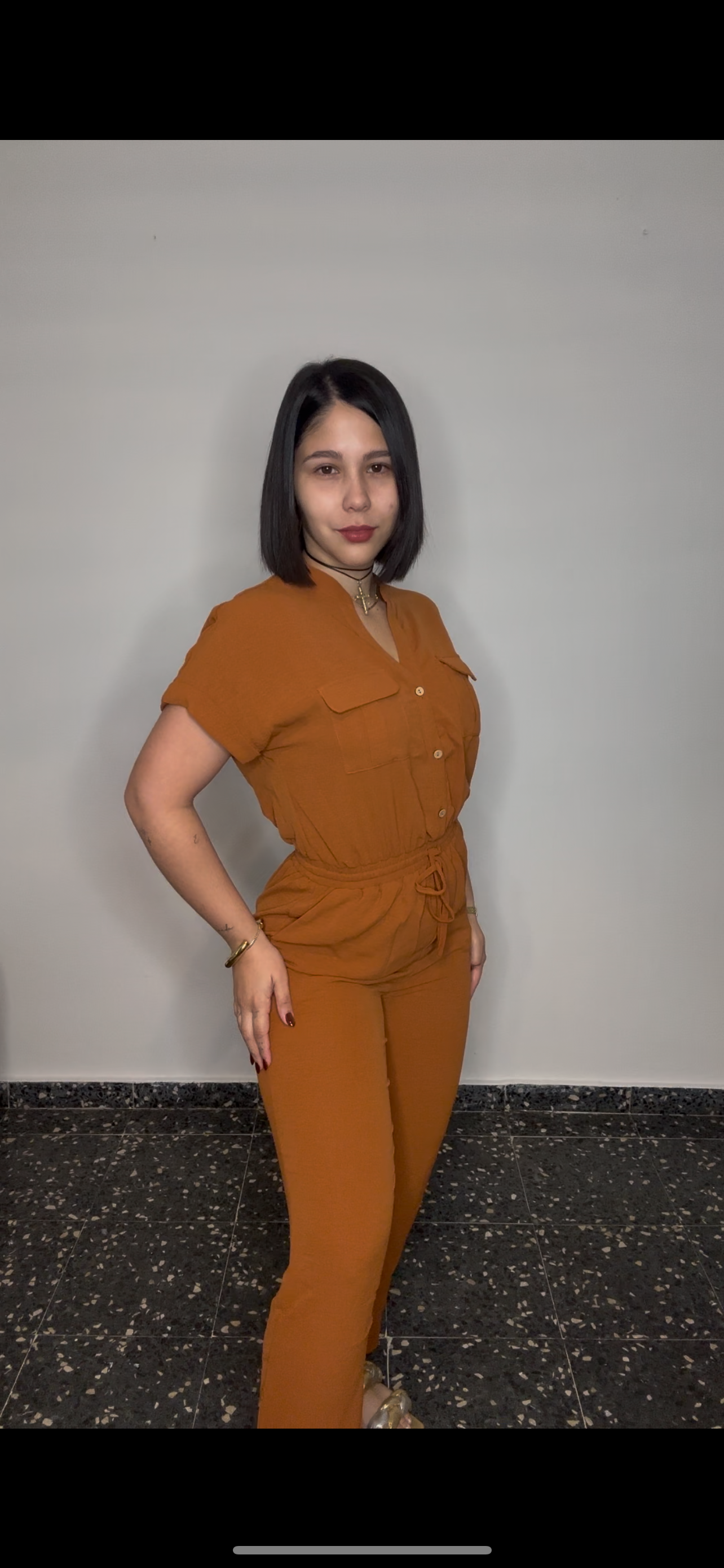 Caramel jumpsuit