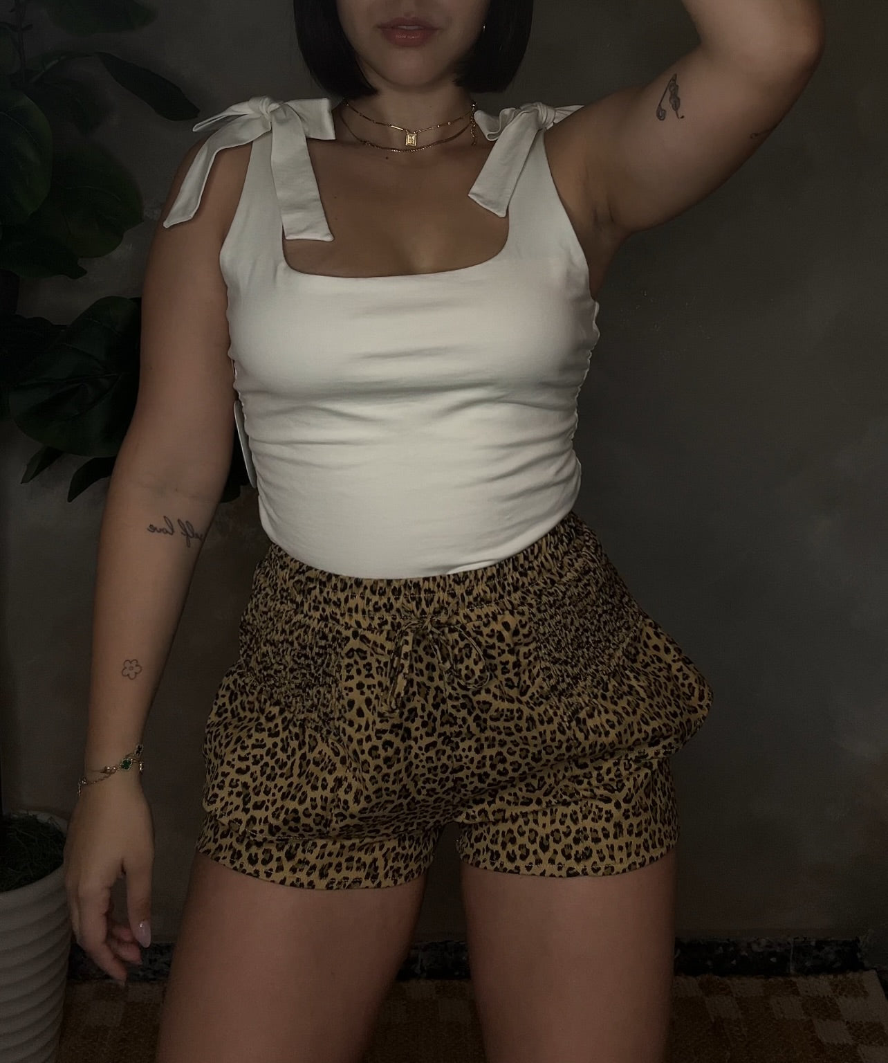 Cheetah shorts