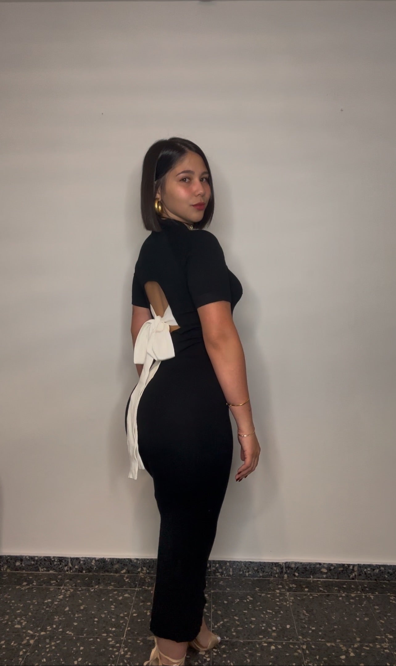 Maxi bow dress