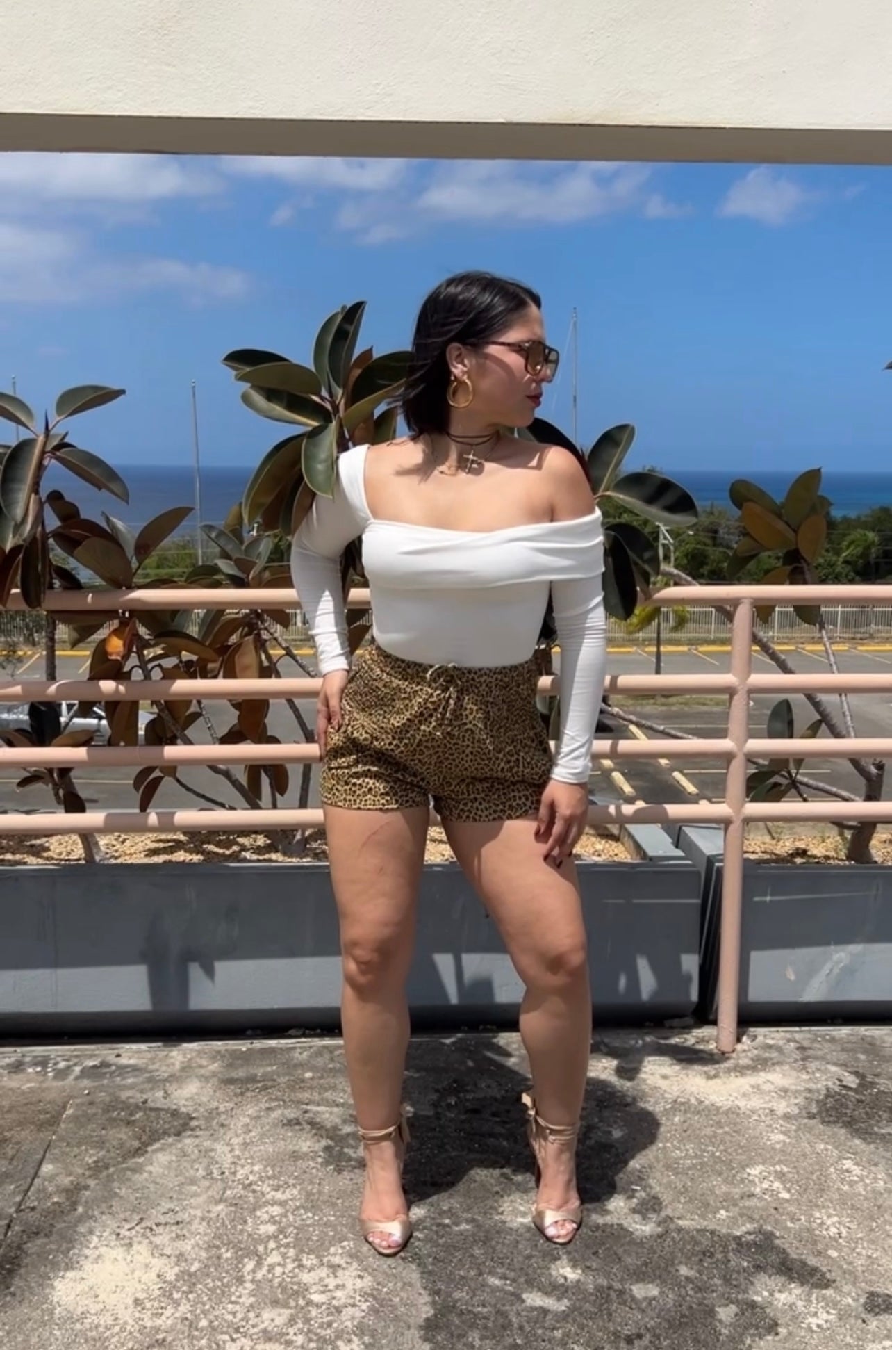 Cheetah shorts