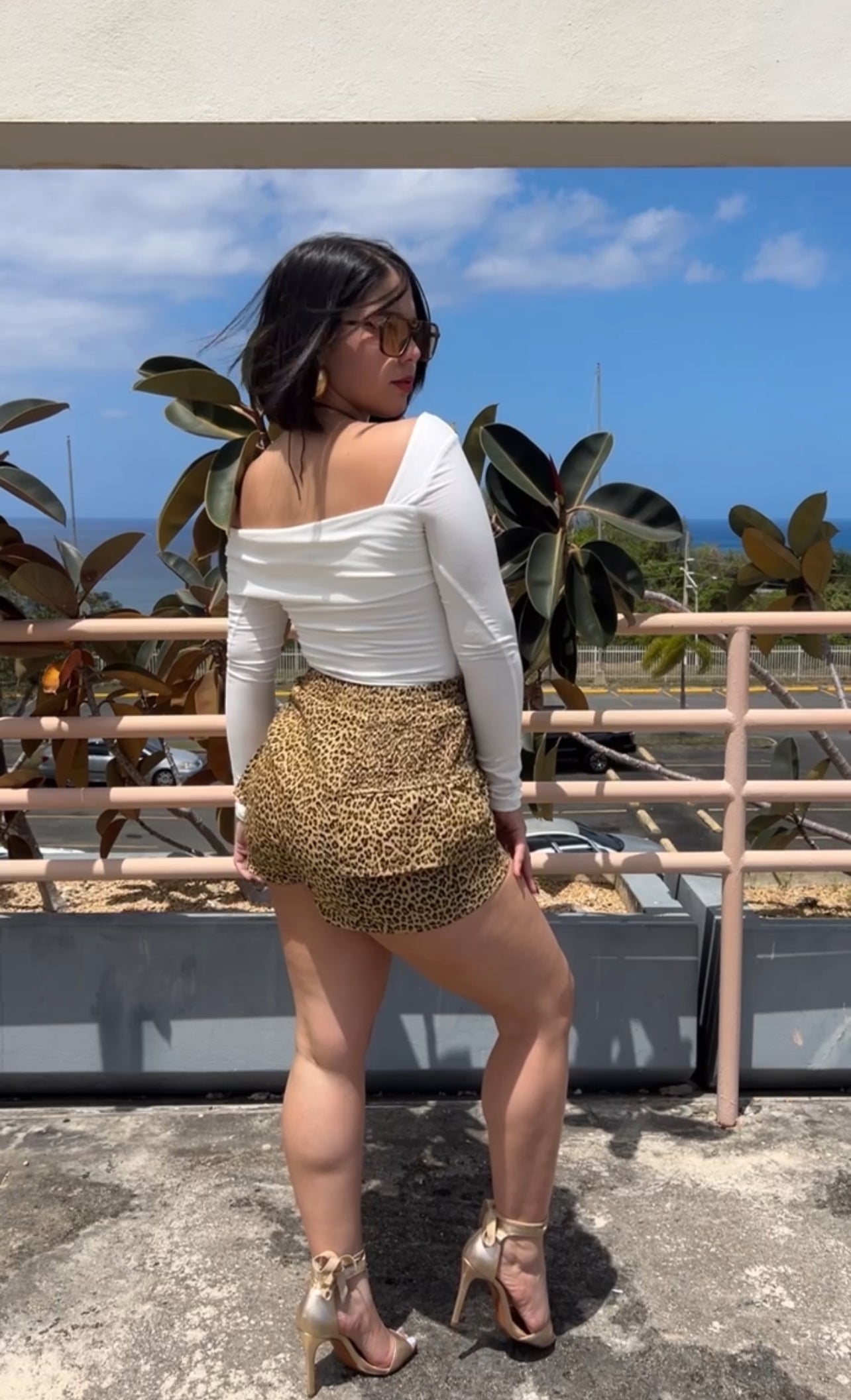 Cheetah shorts