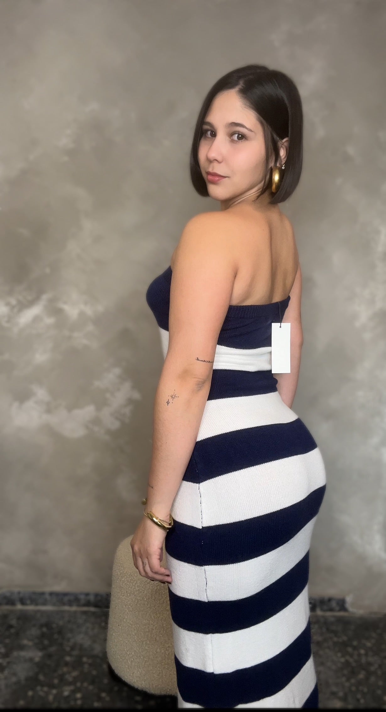 Navy Maxi Dress