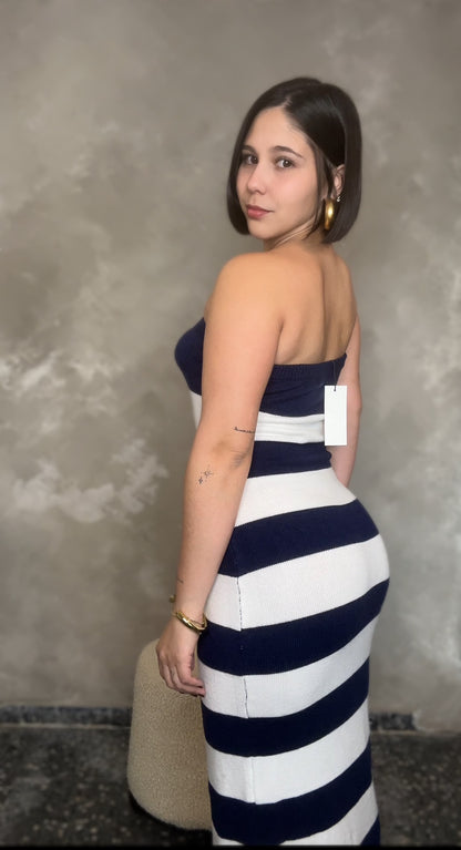 Navy Maxi Dress