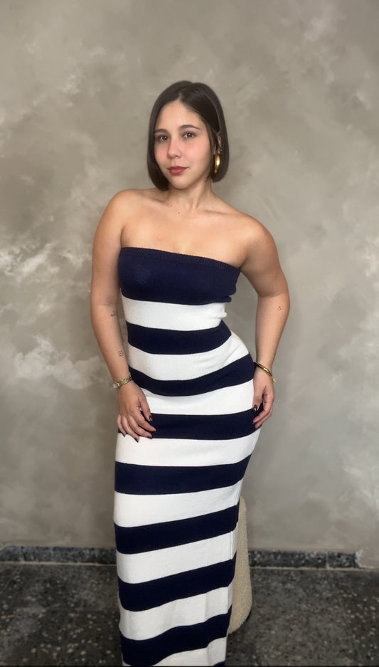 Navy Maxi Dress